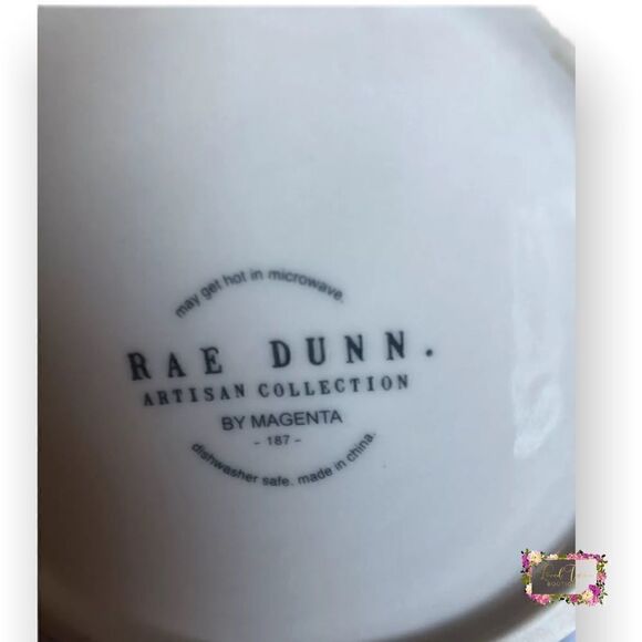 RAE DUNN “Sip.” Ribbed Coffee Mug Artisan Collection by Magenta - Picture 4 of 5